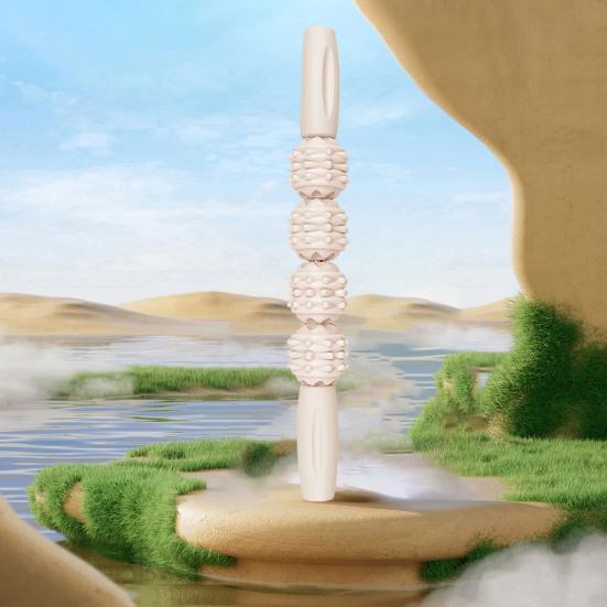 Massage Roller Muscle Sore Pain Relief Deep Tissue Relaxation Physical Therapy Hand Waist Leg Arm Belly Back Full Body Roller Massager Stick
