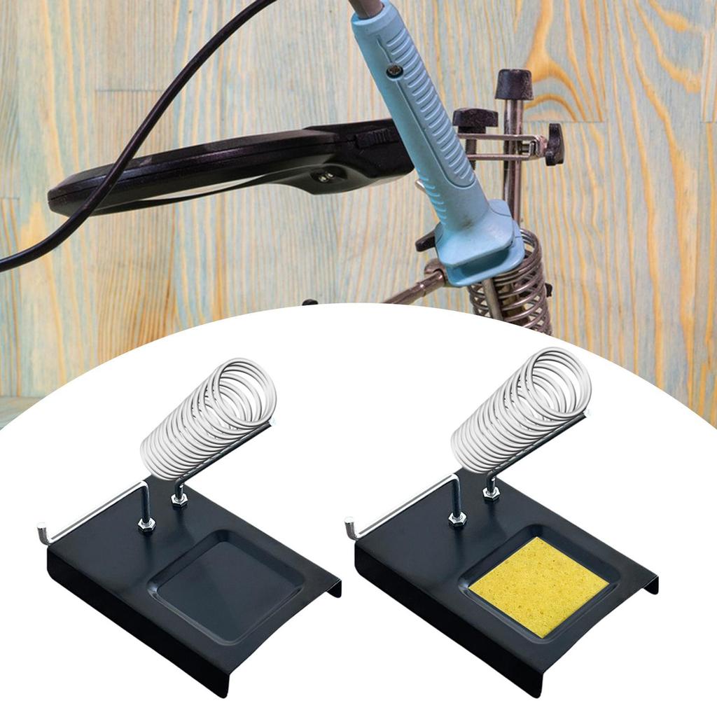 Подставка для паяльника с металлической основой Подставка для паяльника Подставка-держатель для мастерской DIY Электросварочные проекты
