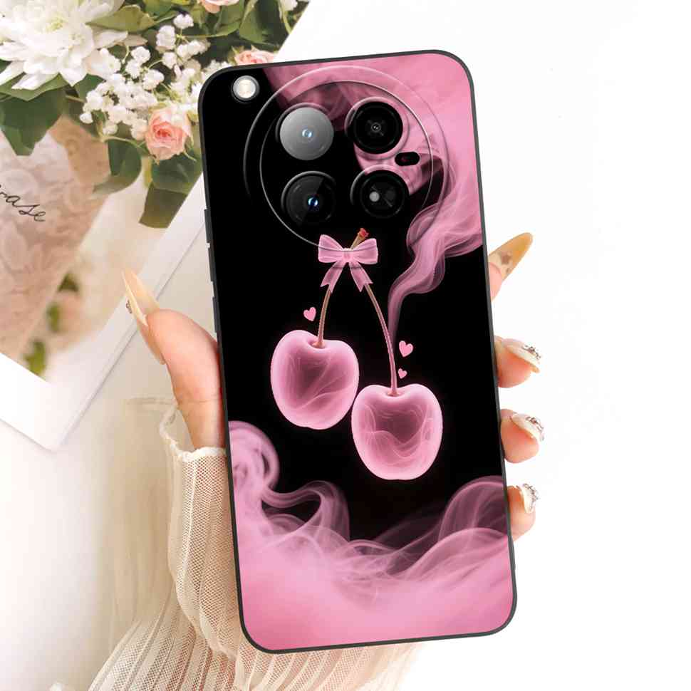 For Infinix Zero 40 4G X6860 Case Luxury Bow Painting Soft Silicone Back Cover For Infinix Zero40 ZERO 40 4G Phone Cases Bumper
