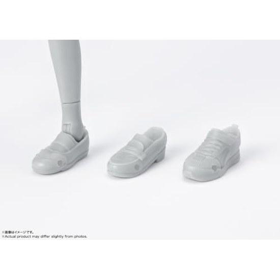 TAMASHII NATIONS S.H. Figuarts Body-kun - School Life Edition DX SET (Gray Color Ver.) Approximately 135mm PVC ABS movable figure