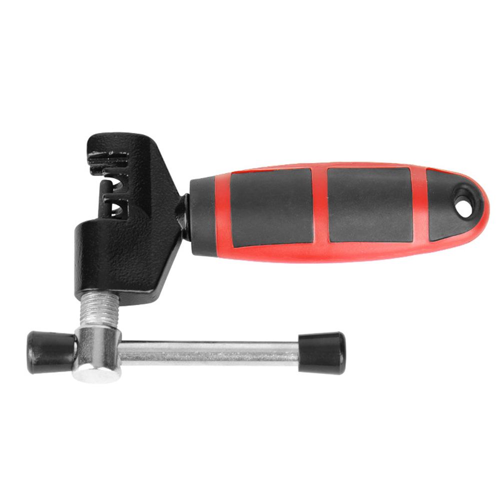 Portable Bicycle Chain Remover Tool Steel Bike Chain Link Remover Red Mountain Bike Chain Breaker Splitter Bicycle Repair Tool