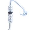 Power Steering Pressure Hose Assembly Rubber Metal Compatible for Alfa Romeo 159 Brera Spider 2.4 JTDM
