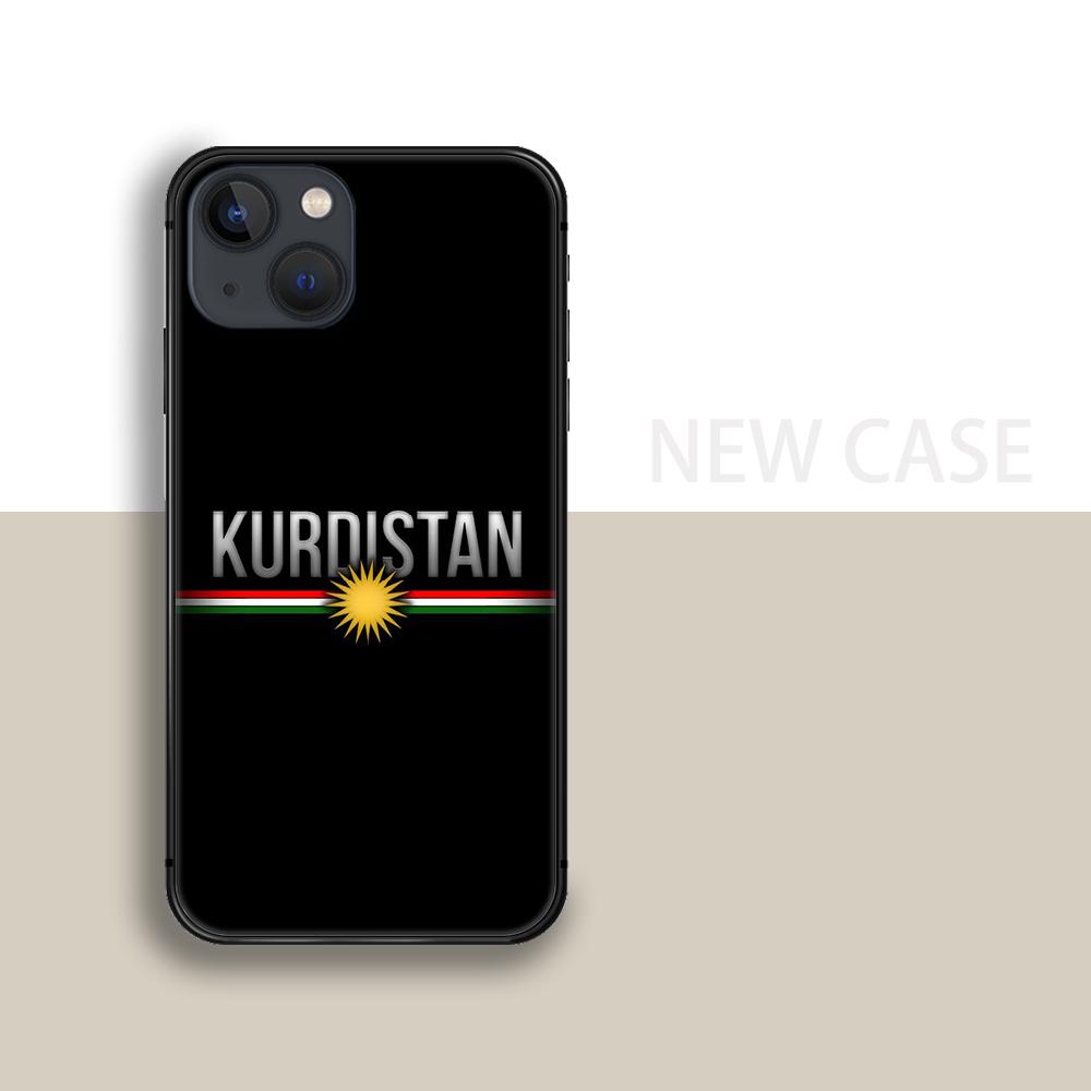 Чехол для телефона с курдским флагом Курдистана для iPhone Samsung Galaxy Redmi Xiaomi Oppo OnePlus Note SA 7 8 9 10 11 12 13 14 20 21 22 23 53 54 Pro Max Ultra