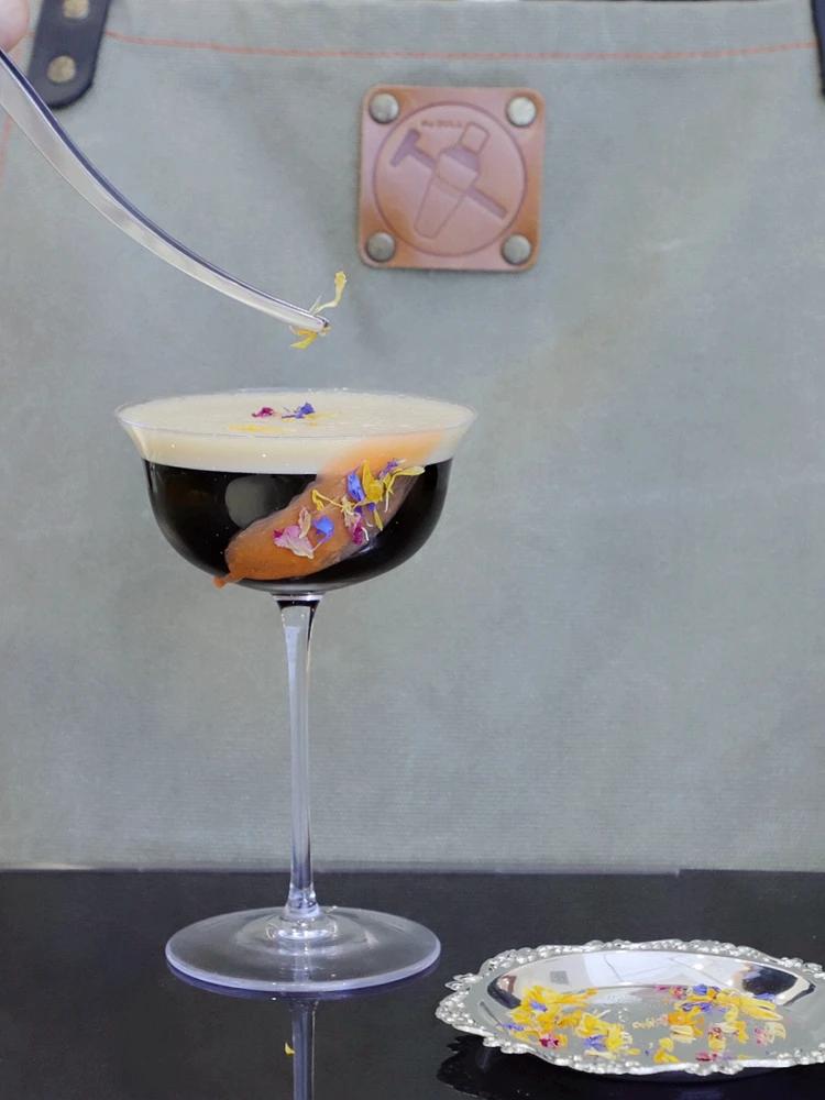 Высокий бокал для коктейля Simple Home Kitchen Мартини Cup Прозрачный хрустальный стеклянный бокал Barware Мартини Парная чашка