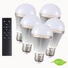 Светодиодная лампа 12 Вт, цоколь E26, с пультом дистанционного управления, эквивалент лампы 100 Вт, теплый белый, дневной свет, диммируемая, с регулировкой цвета, таймер, ночник,