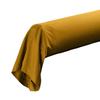 Taie De Traversin - Percale De Coton - Jaune Curry - 85 X 185 Cm - Douceur Et Souplesse