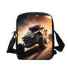 Сумка через плечо Monster Jam Универсальная с мультяшным принтом Лучший подарок для студентов, школьников и офисных работников