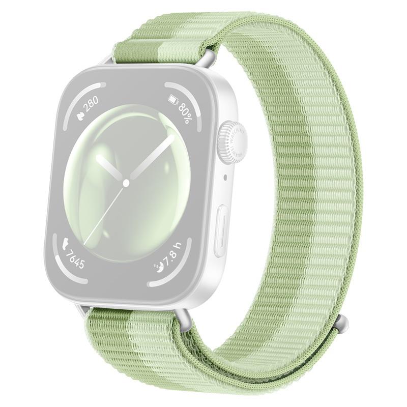 Nylon Wrist Strap for Huawei Watch Fit 4 Pro/Fit 4/Fit 3 Magic Tape Loop Watch Band