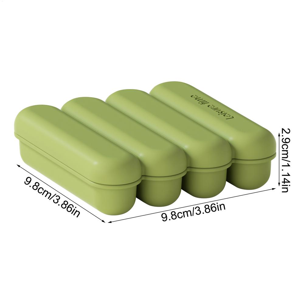 Rectangle Ice Mold Kitchen Utensil Tool Silicone Ice Maker Tray for Whisky Cocktail Juice Water Bottle Home Pool Party