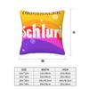 Paulaner Spezi Пародия Оригинал Schluri Квадратная Наволочка Наволочка Декор Подушки Подушка для Комфорта Подушка-плед для Дома Гостиной