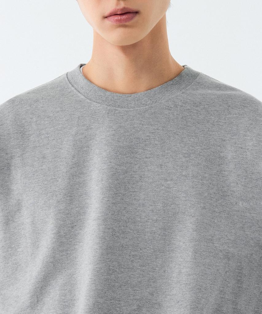 MUSINSA STANDARD Oversized Sweatshirt [Medium Grey]
