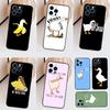 Забавный мультяшный чехол-утка для OnePlus 8T 10T 13T 10R 12R 13R 15 13 12 11 10 9 Nord 5 CE 2 3 4 Lite N20 N30