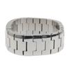 VERSACE Watches Silver/black blackDial Stainless Steel Quartz Analog display Women Used