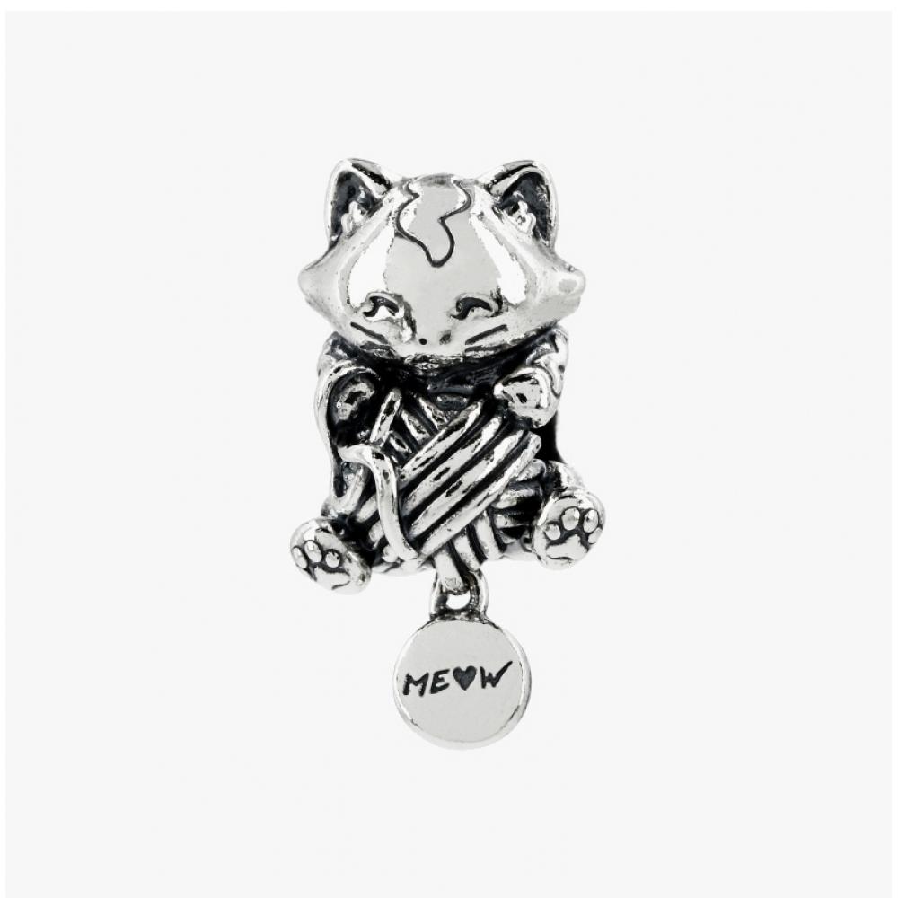 Pandora 799535c00 Kitten Jan Ball Me W Silver Charm