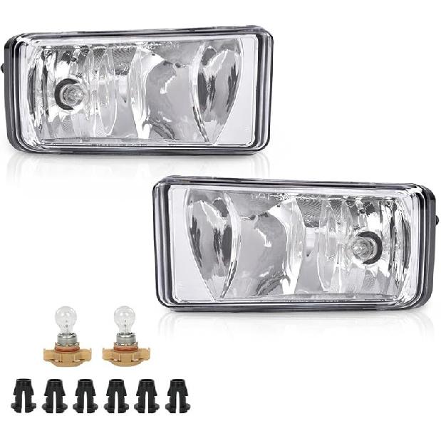 G-PLUS Front Bumper Fog Light W/Blubs Compatible With Ford Focus S SE ST Titanium 2015-2018/ Focus SEL 2017-2018 F1EZ15200A F1EZ15201A Driving Fog