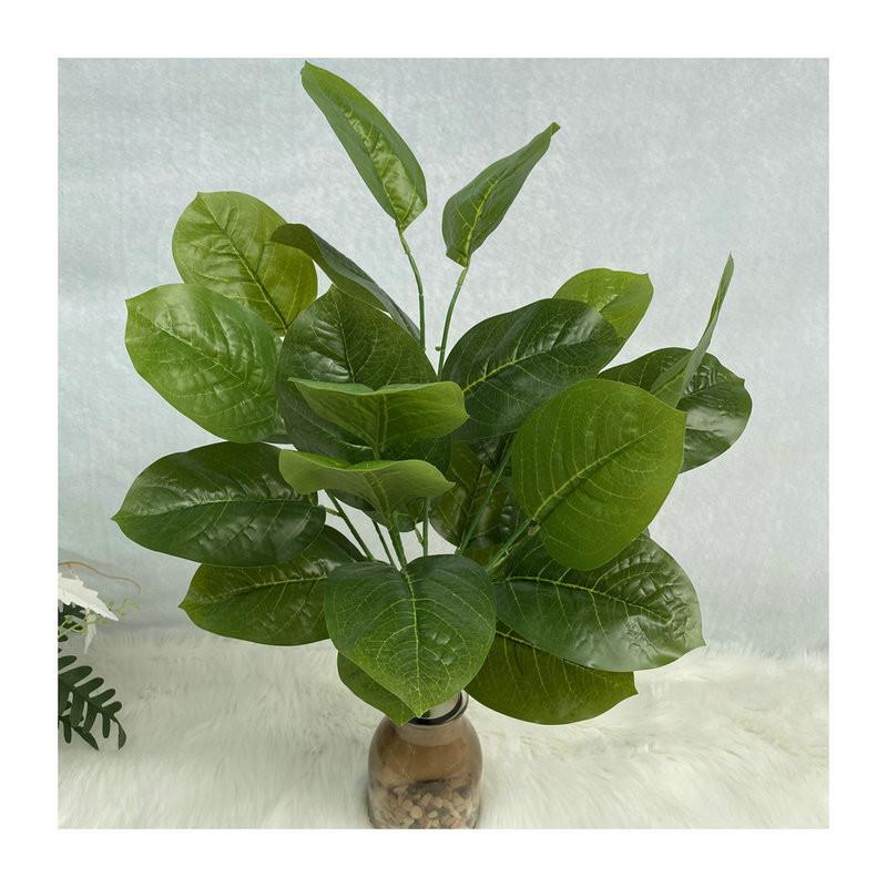 Искусственное зеленое дерево с 26 листьями для декора дома и создания фотосцены