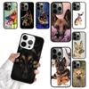 Мультяшный Человеческий Овчарка Чехол для Телефона Для iPhone 17 Air 16 15 14 13 12 11 Pro Max Plus Max Чехол Оболочка coque
