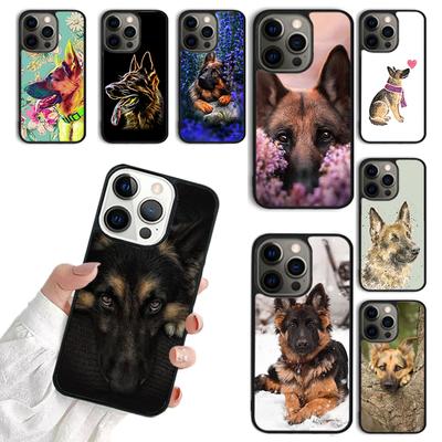 Мультяшный Человеческий Овчарка Чехол для Телефона Для iPhone 17 Air 16 15 14 13 12 11 Pro Max Plus Max Чехол Оболочка coque