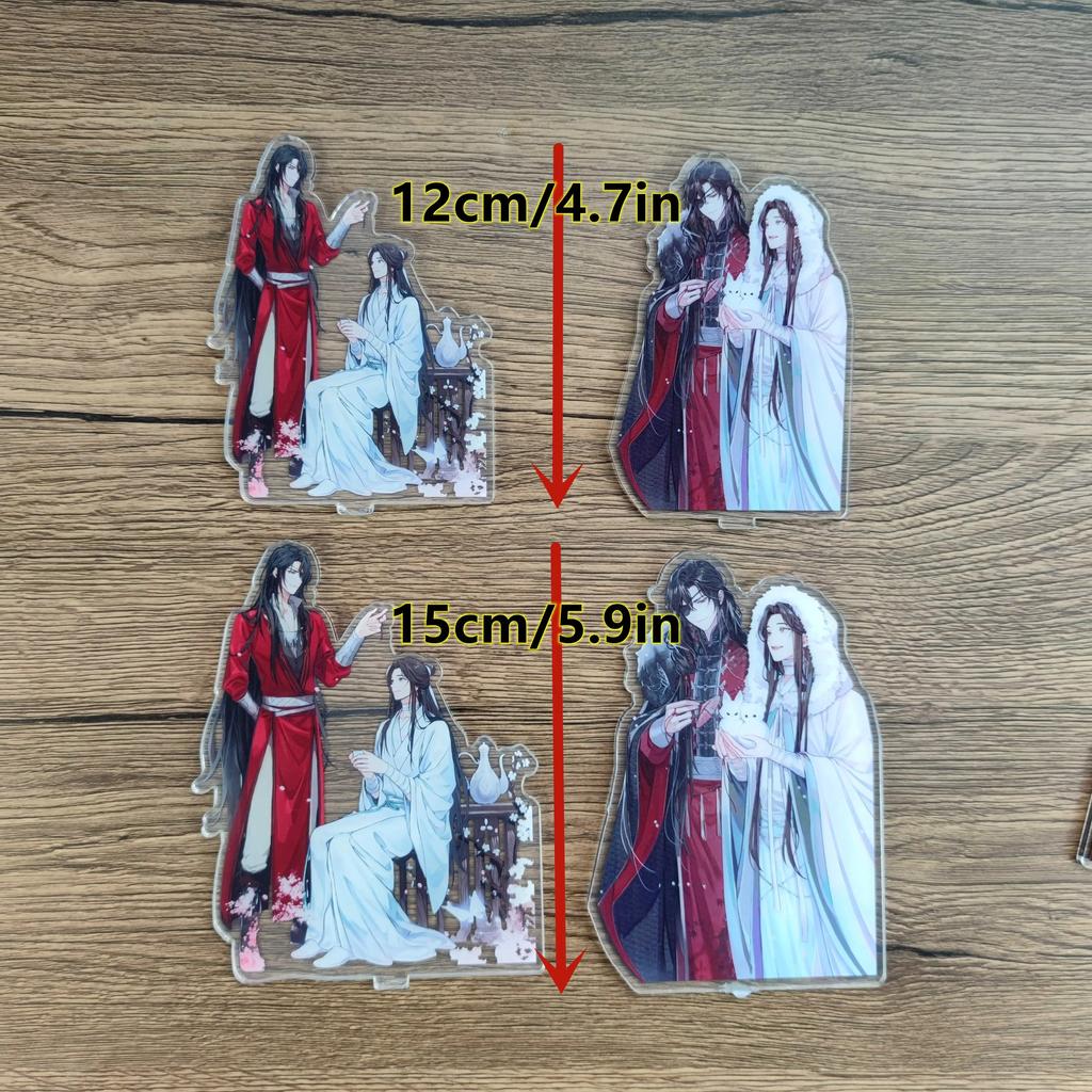 Аниме Heaven Official's Blessing, акриловая фигурка-подставка, фигурка Tian Guan Ci Fu Xie Lian Hua Cheng, украшение для рабочего стола, модель пластины