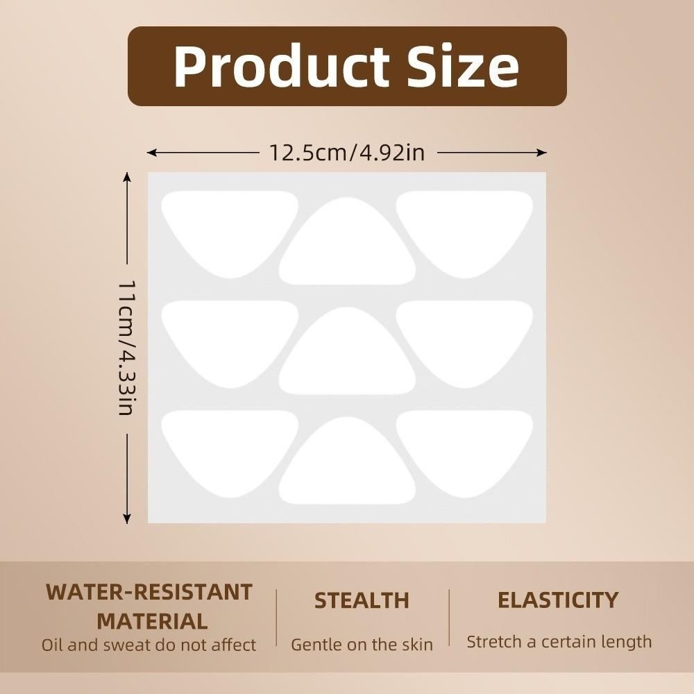 36PCS Transparent Nasolabial Fold Patch PE Smile Patterns Patch Skincare Patches  Skincare Routine