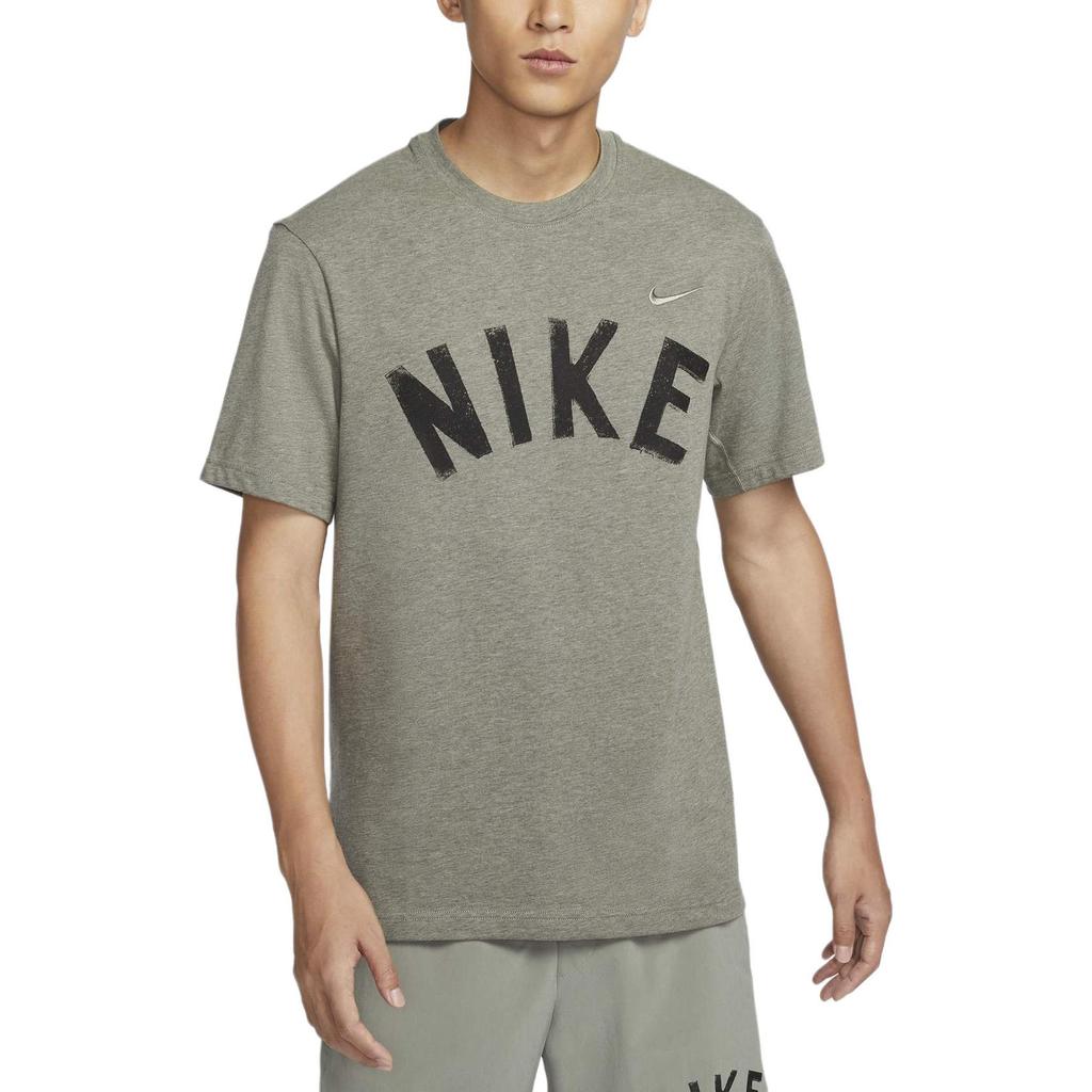Nike Swoosh T Shirt Men's Dark Mud Gray FV9771-053