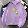 Naked Banana Aesthetic Hoodies Women/Men Cartoon Printed Sweatshirts Casual Tops Cartoon Unisex Autumn Winter Pullovers Hoody