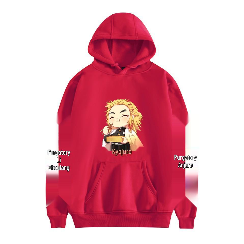 Kyojuro Rengoku Demon Slayer Hoodie - Anime Fleece Sweatshirt