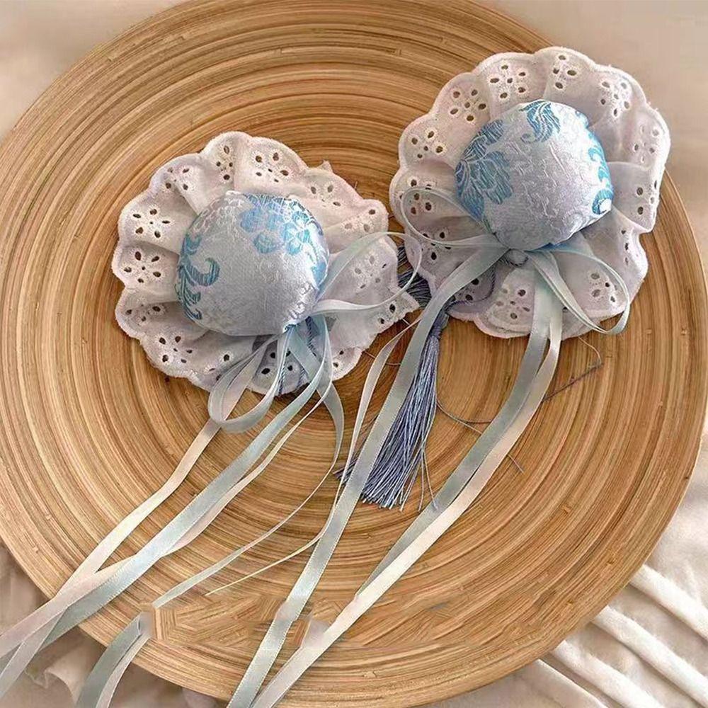 Cloth Bowknot Tassel Hair Clip Cheongsam Headdress Chinese Style Hairpin Cheongsam Headwear