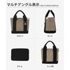 [AACXX] tote bag ladies canvas With zipper lightweight partition mini tote Smaller mothers bag Fashionable cute lunch bag handbag simple Plain color