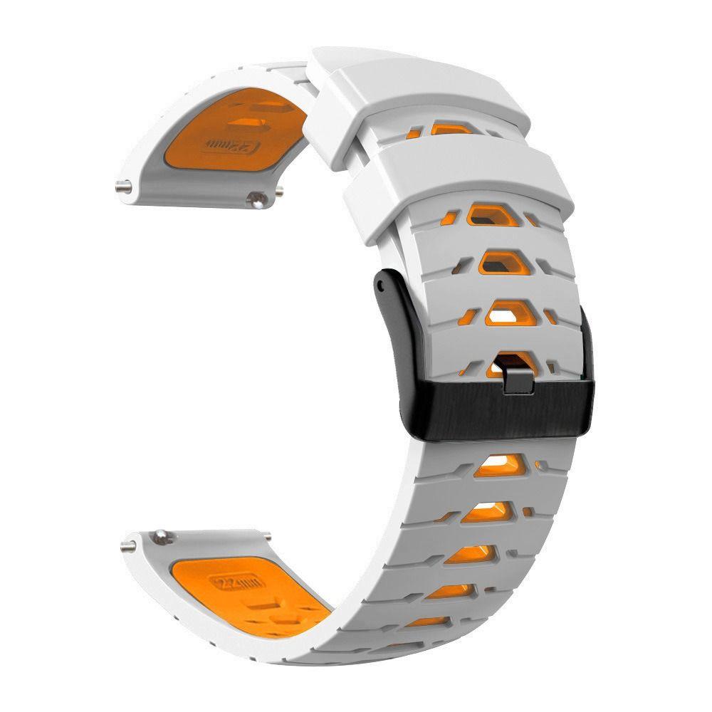 22mm Silicone Watchband Fashion Watch Band Universal Smart Watch Strap for C20 Pro