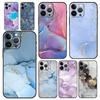 Роскошный Чехол Для Телефона Для iPhone 16 15 14 11 Pro Max 13 12 XS X XR 7 8 Plus Ударопрочный Мраморный Чернильный Покрытие Защитный Funda