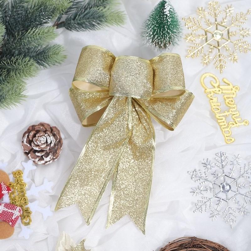 Christmas Tree Decoration 2026 Pink Balls Ornaments Glitter Poinsettia Flowers Berries Stems Snowflakes Bow Home Decor DIY Gifts