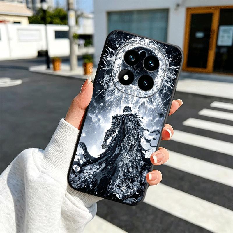 G-Guts B-Berserks Anime Soft Phone Case for Xiaomi Redmi Note 12 13 14 15 Pro Plus 11 12S 11S 11T 10 4G Black Cover Back Shell