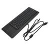 Industrial Keyboard Touchpad Wired Connection X Scissor Foot Plug and Play IPC Keyboard for