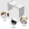 Kitchen Storage Rack Integrated Molding Organizing Anti-rust Sturdy Multipurpose Dish Organizer Supplies