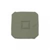 Gobelin Chair Top 40X40X3 Cm ALIX Khaki, by Soleil D'ocre