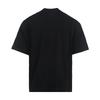 Emporio Armani Мужская футболка с вышивкой логотипа SS25, круглый вырез, свободный крой, короткий рукав, Топы, Темно-синий EM001060-AF13715-UB118