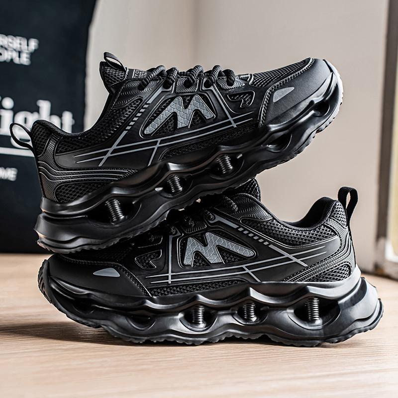 New Fashion Men 's Four Seasons Comfortable Thick Sole Shoes Students Boys GirlsTrending Soft Sole Breathable Casual Running Sneakers