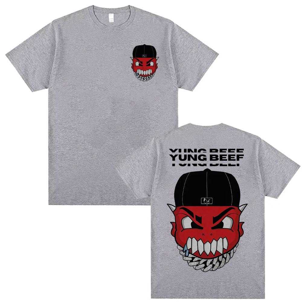 Rapper Yung Beef Album Graphic T Shirts Unisexs Clothing Harajuku Gothic Hip Hop Tshirts Casual Summer ONeck Tshirt Streetwear