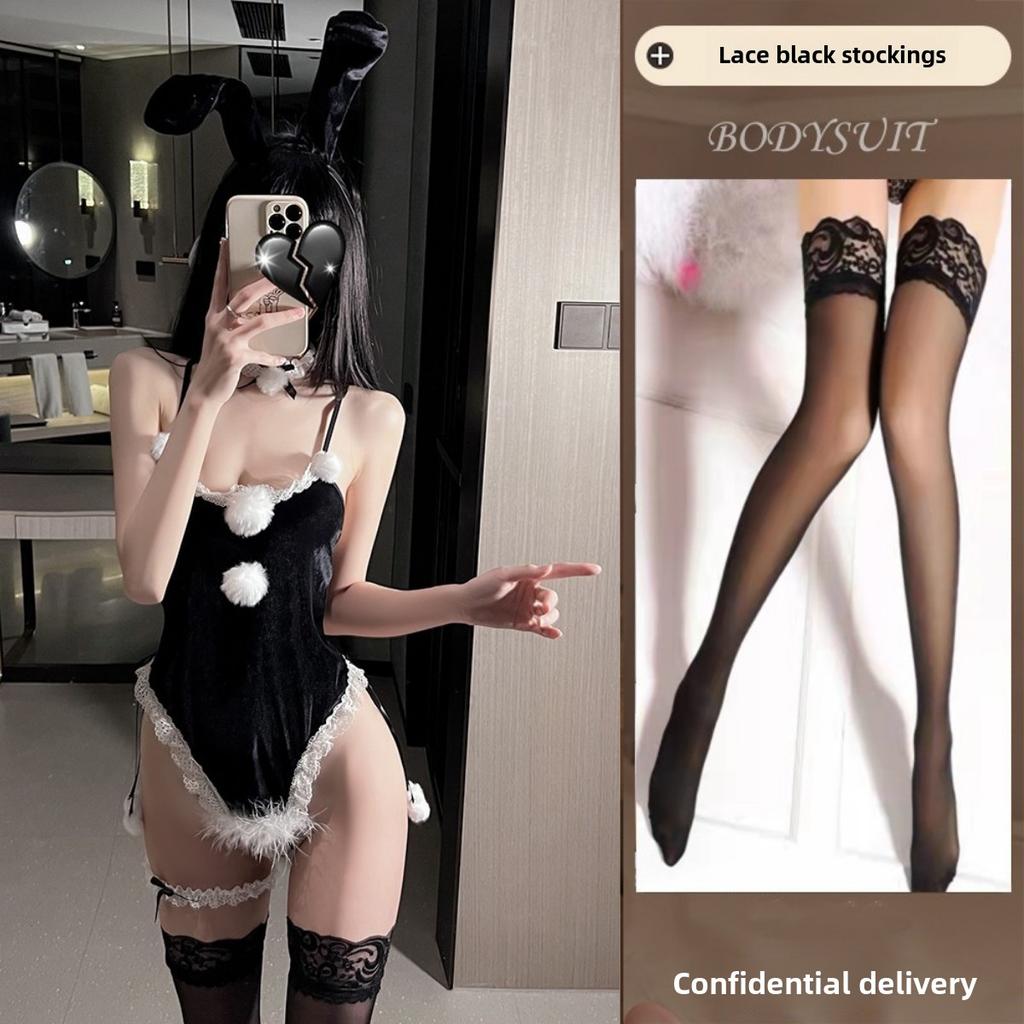 Sexy Christmas Lingerie Seduction Robe Uniform Suit Pajamas Sex Passion Winter Bunny
