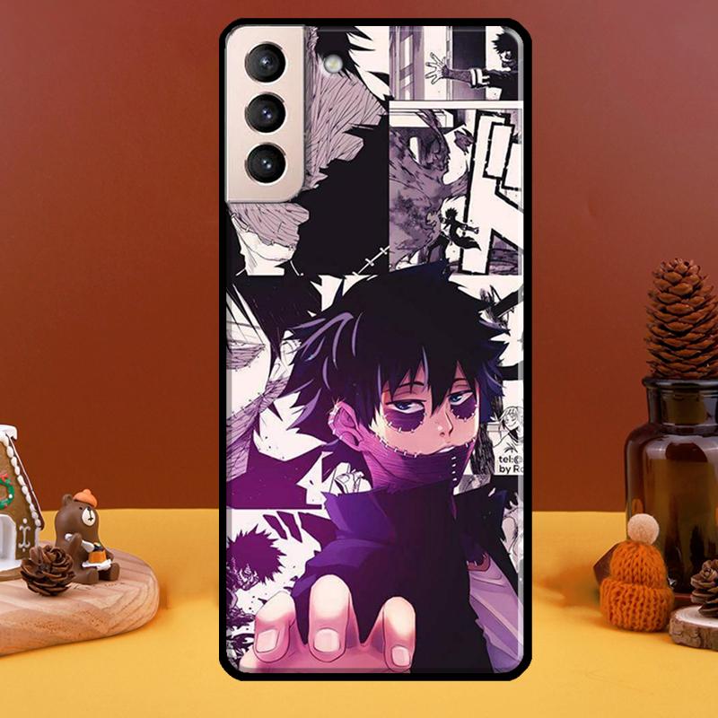 Чехол My Hero Academy Dabi для Samsung Galaxy S21 Ultra S20 FE S8 S9 S10 Note 10 Plus Note 20 S22 Ultra Cover