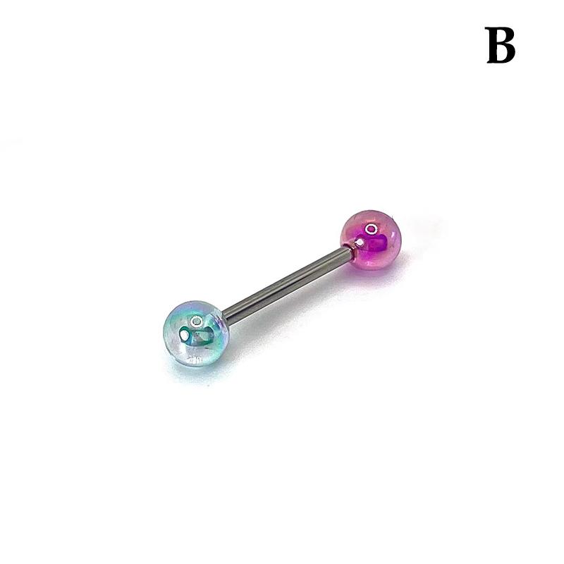 Titanium Steel Colorful Tongue Nails Piercing Body Studs Piercing Body Jewelry