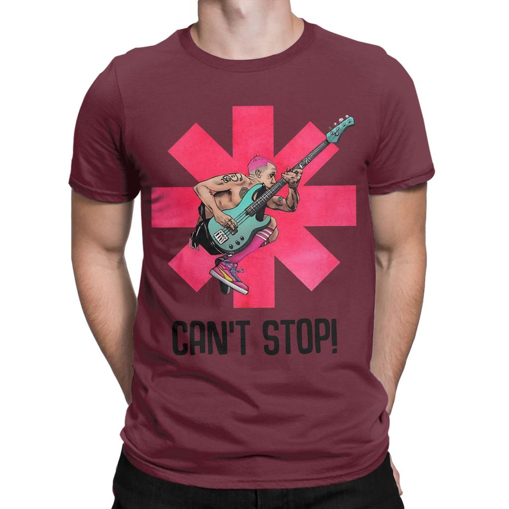 Unisexs Red Hot Chili Pepper T Shirt Rock Band Cotton Tops Awesome Short Sleeve Crew Neck Tee Shirt Graphic Tshirts