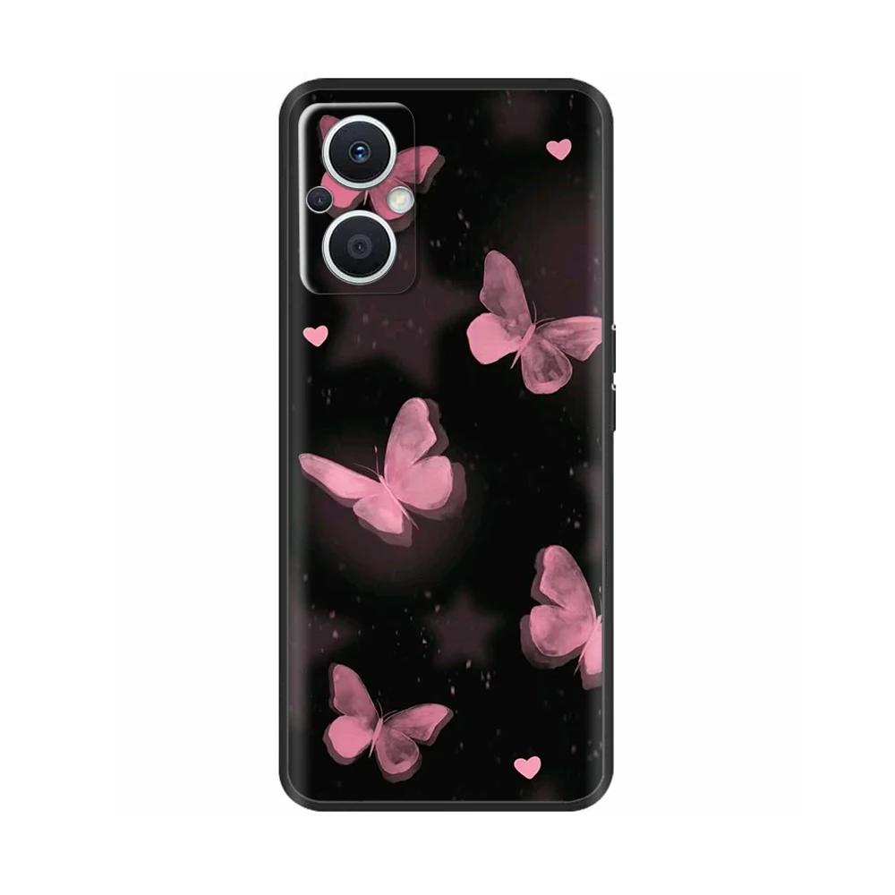 Для Xiaomi POCO M5 M5S Чехол Цветок Мягкий Жидкий Силиконовый Чехол Для Чехлов Телефона POCO M5 Coque Fundas Для Xiaomi POCO M5S PocoM5