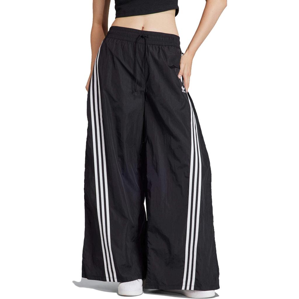 adidas Оригинальные мега расклешенные спортивные штаны Adilenium Черный IV9335
