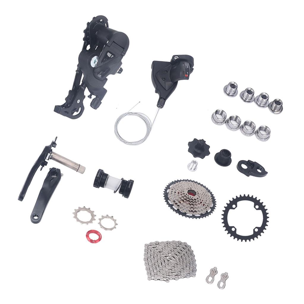 Велосипедный 9-скоростной групсет 50T маховик велосипедный комплект переключения переключатель шатуны набор аксессуаров для модификации 36T звезда