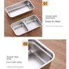 Stainless Steel Snack Containers with Lids Seasoning Container Snack Box  Travel and Outdoor Campin