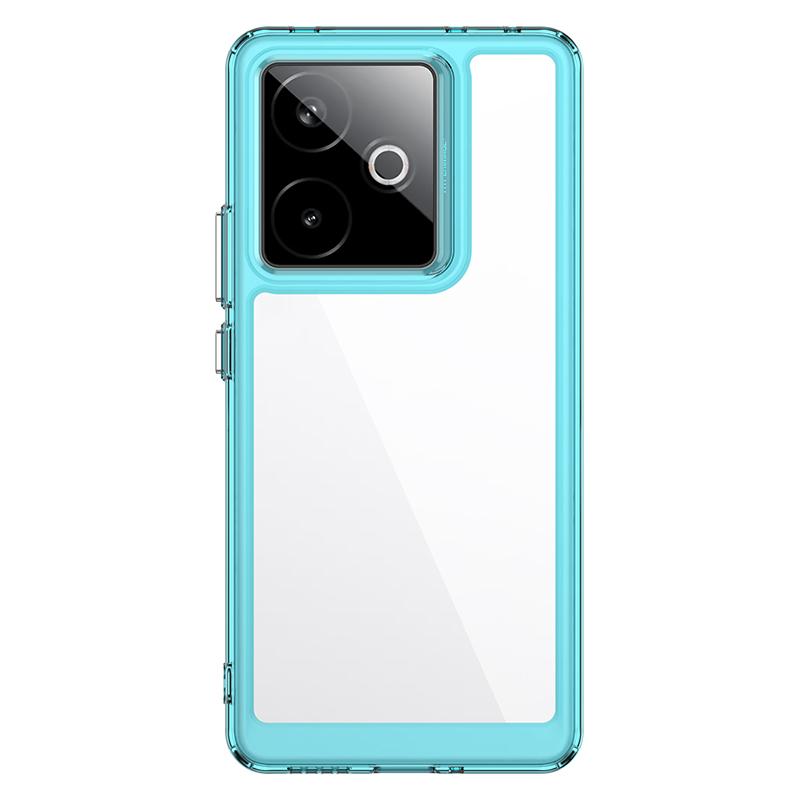 Для Realme GT7 Прозрачный чехол Realme GT 7 7T Чехол Coque Funda Жесткий Полупрозрачный Мягкий край Ударопрочный Бампер для телефона Realme GT 7