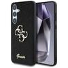 Guess Fixed Glitter Big 4G Metal Case for Samsung Galaxy S25 Black