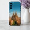 A-Архитектурный пейзаж B-Барселоны Чехол для телефона Samsung Galaxy A73,A72,A71,A70,A53,A52,A51,Мягкий силиконовый черный чехол